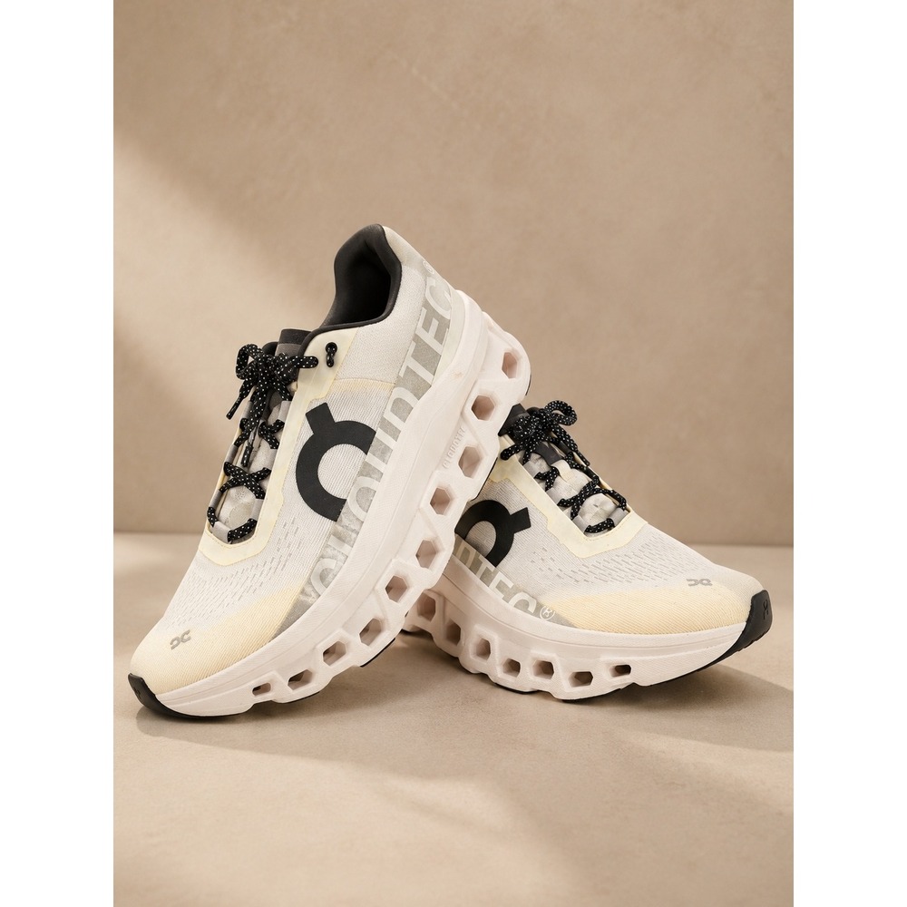 On Running Womens Sneakers Size 9 White Cloudmonster Max Cushion Running Shoes